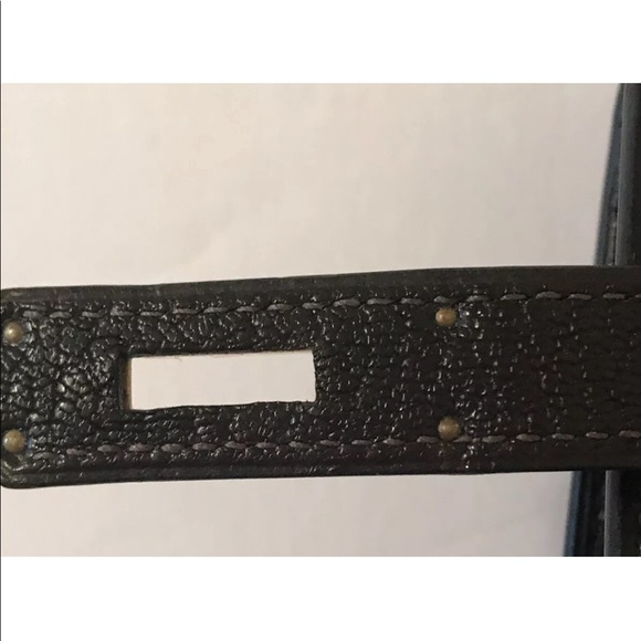 Hermes 32 cm  Rare Chevre Kelly Bag - Picture 3 of 11